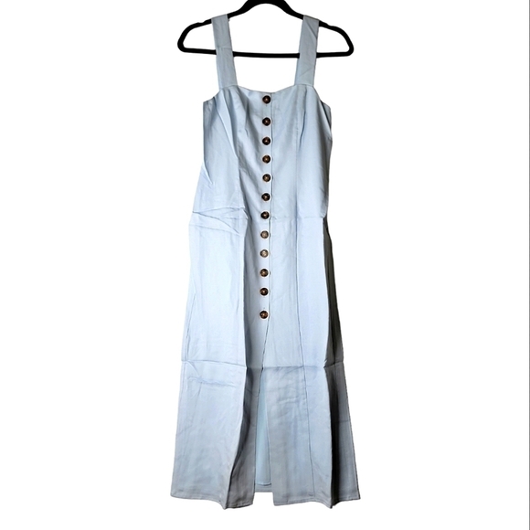 The East Order A line button down midi dress - Picture 2 of 4
